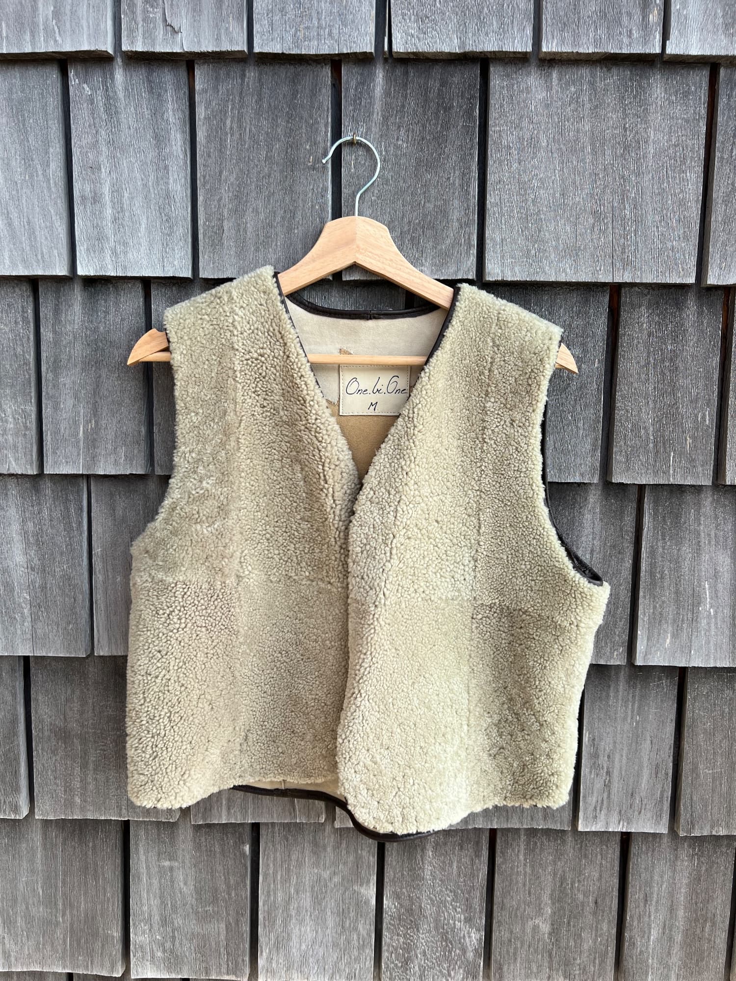 Curly vest curly lambfur