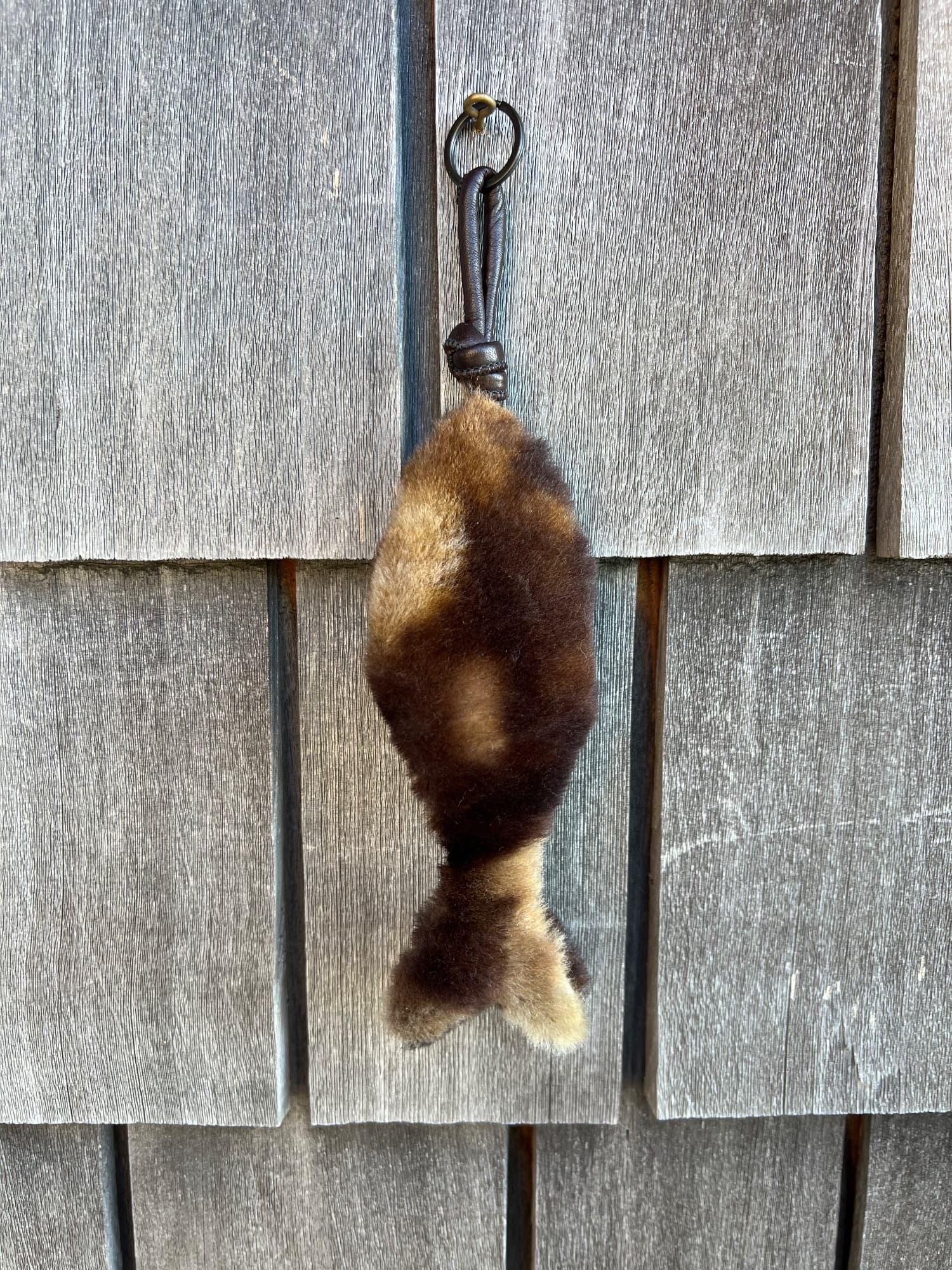 Key ring shearling
