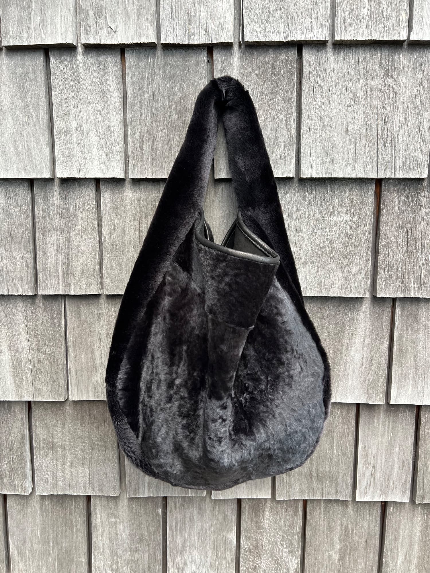 Shearling bag